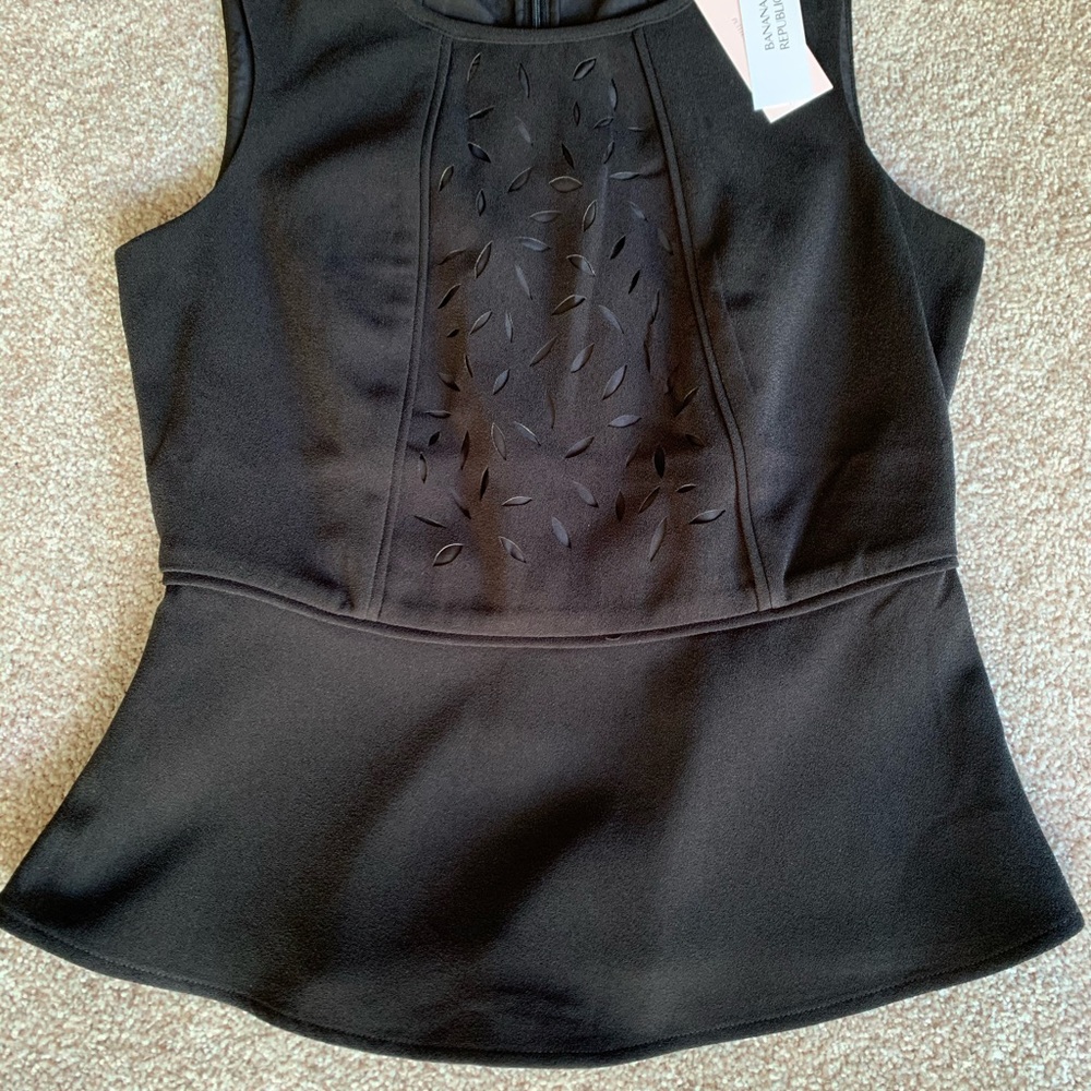 NWT Banana Republic Peplum Top